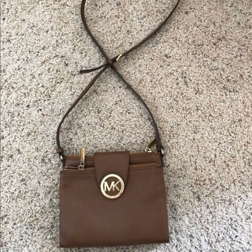 MK tan crossbody